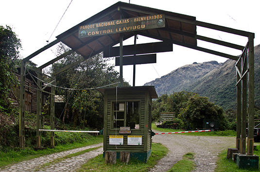 etapa parque nacional cajas control Llaviucu