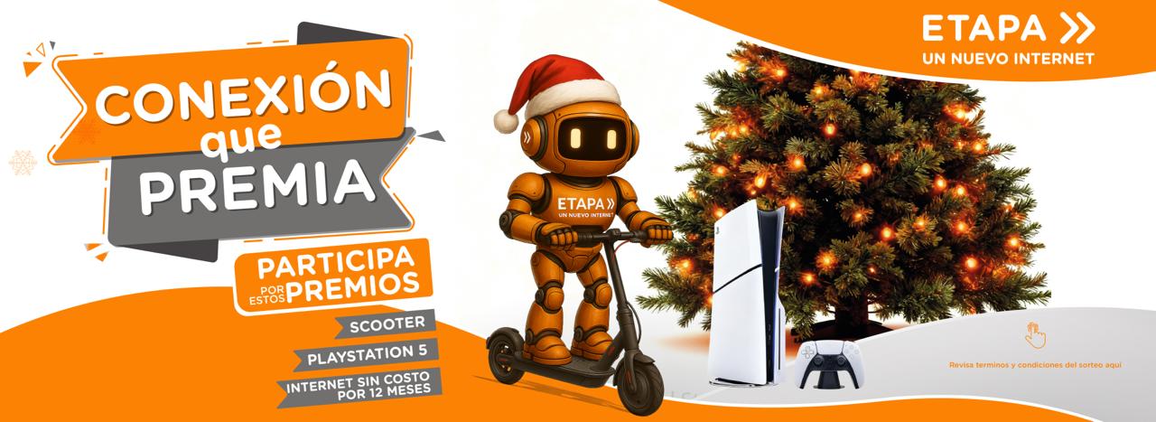 Banner web escritorio sorteo navidad