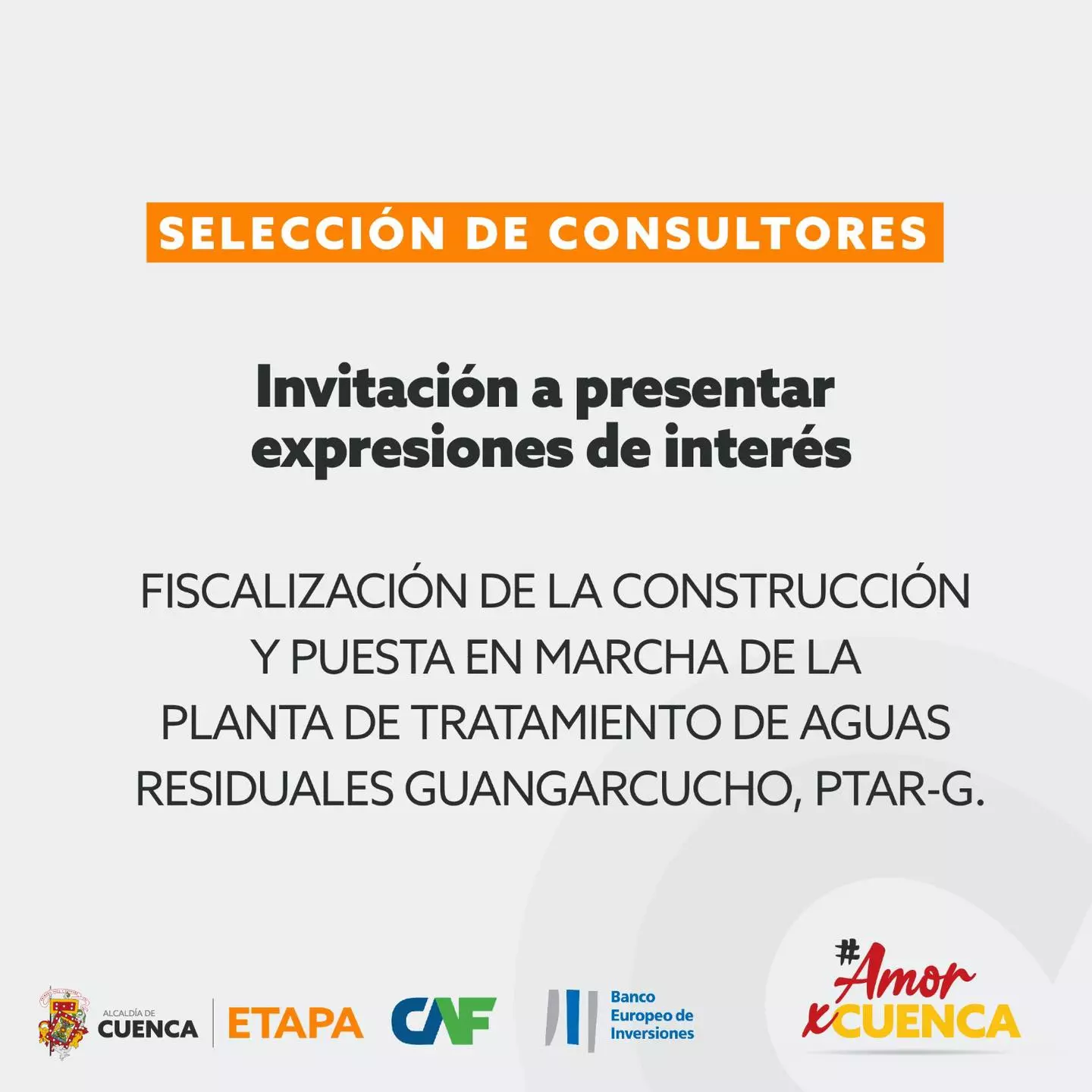 etapa comunicado seleccion de consultores