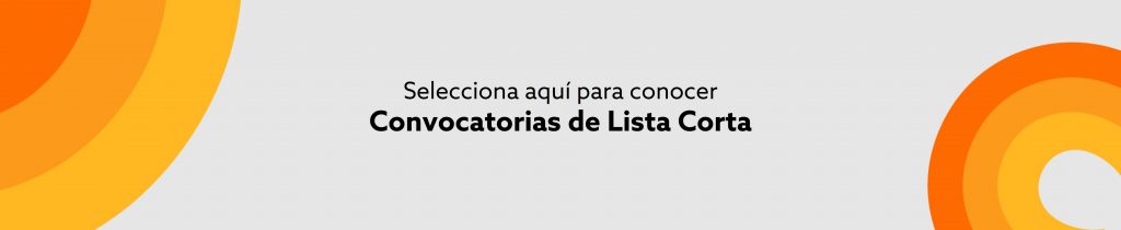 Convocatorias Lista Corta